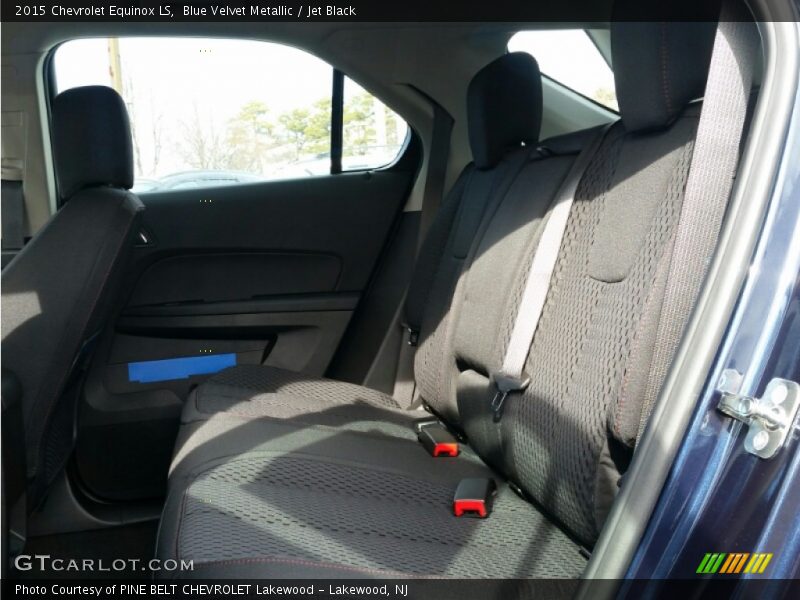 Blue Velvet Metallic / Jet Black 2015 Chevrolet Equinox LS