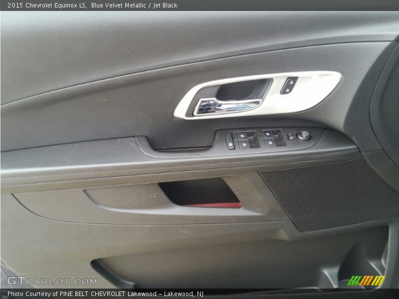 Blue Velvet Metallic / Jet Black 2015 Chevrolet Equinox LS