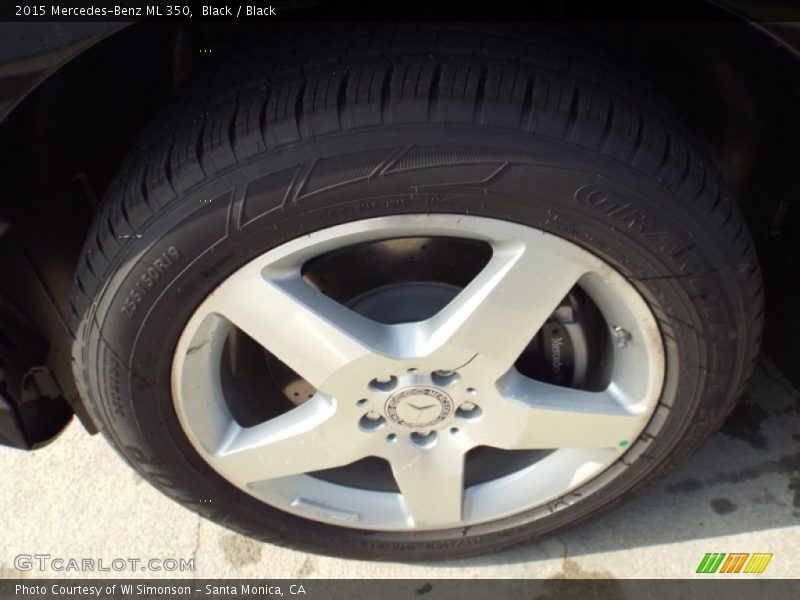 Black / Black 2015 Mercedes-Benz ML 350