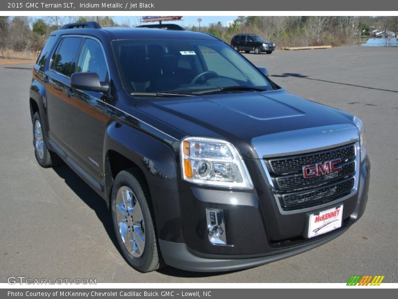 Iridium Metallic / Jet Black 2015 GMC Terrain SLT