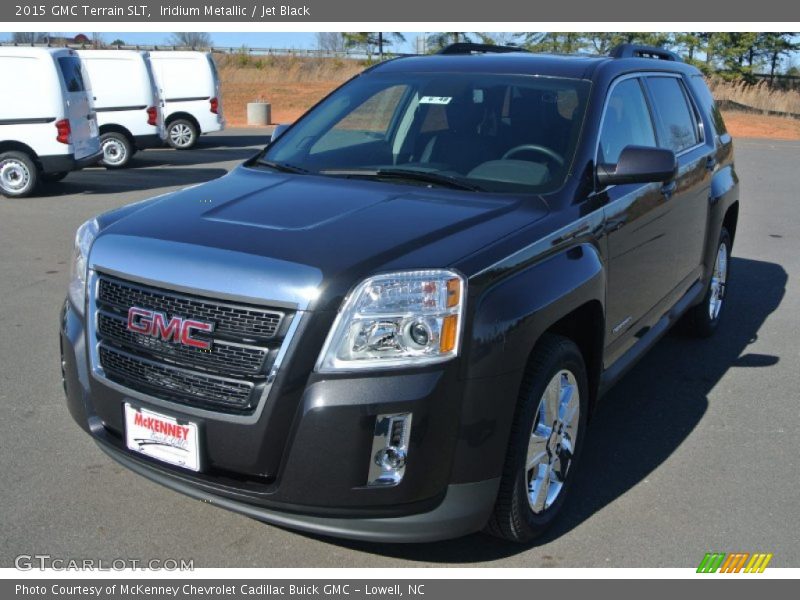 Iridium Metallic / Jet Black 2015 GMC Terrain SLT