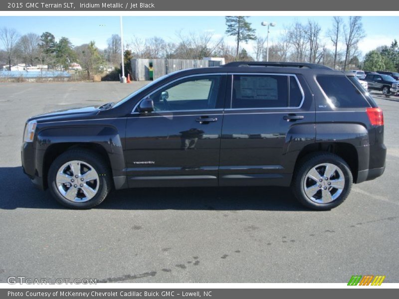 Iridium Metallic / Jet Black 2015 GMC Terrain SLT
