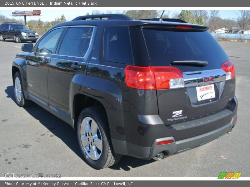 Iridium Metallic / Jet Black 2015 GMC Terrain SLT