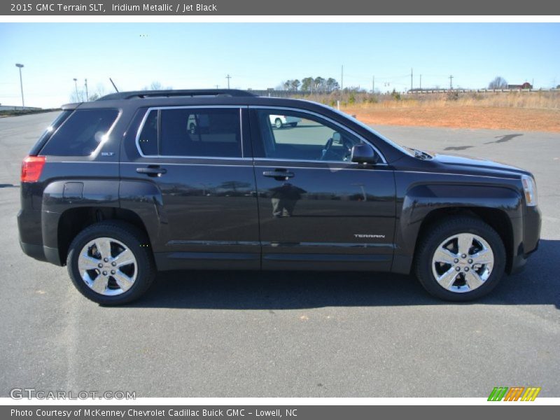 Iridium Metallic / Jet Black 2015 GMC Terrain SLT