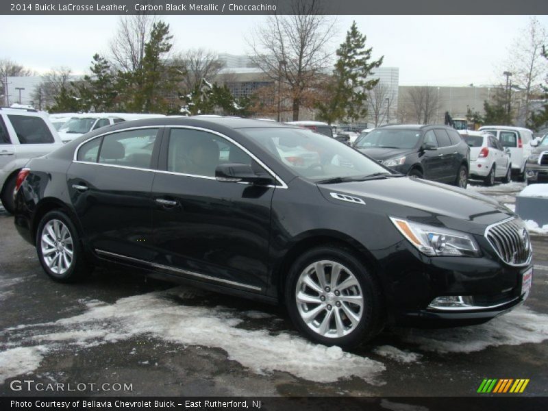 Carbon Black Metallic / Choccachino 2014 Buick LaCrosse Leather