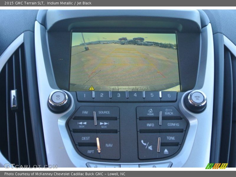 Iridium Metallic / Jet Black 2015 GMC Terrain SLT