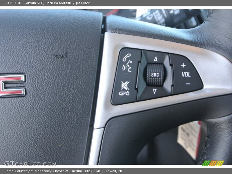 Iridium Metallic / Jet Black 2015 GMC Terrain SLT