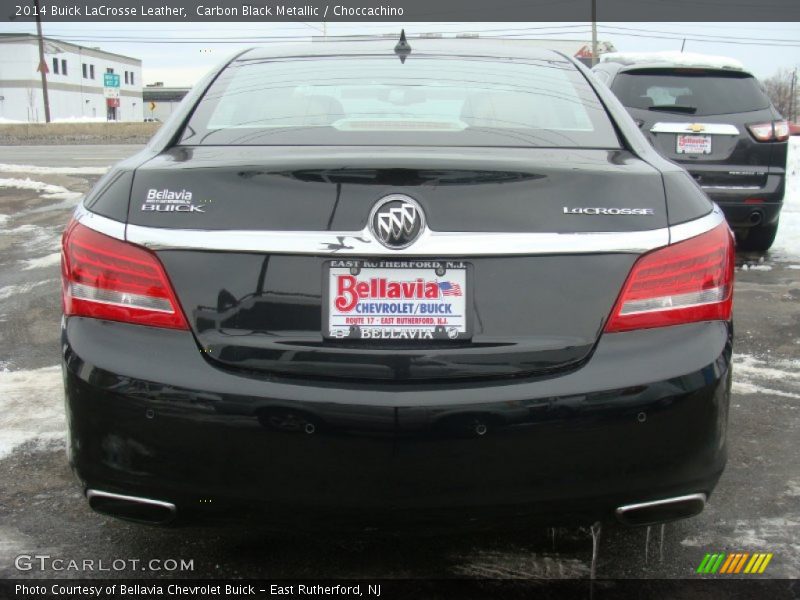 Carbon Black Metallic / Choccachino 2014 Buick LaCrosse Leather