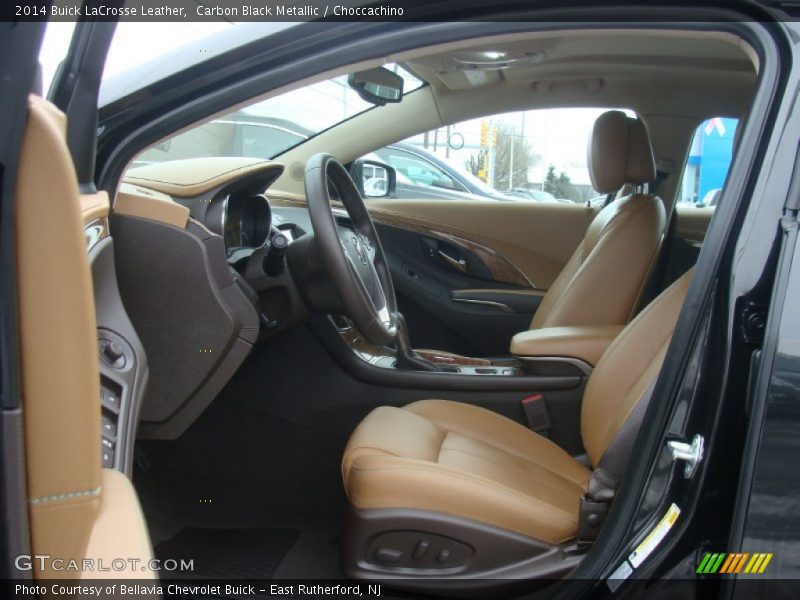 Carbon Black Metallic / Choccachino 2014 Buick LaCrosse Leather