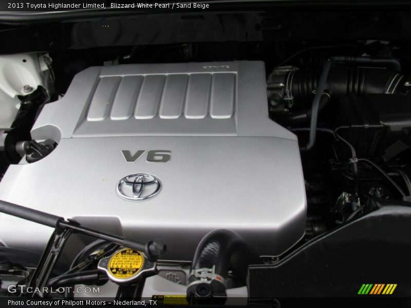 Blizzard White Pearl / Sand Beige 2013 Toyota Highlander Limited