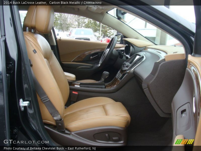 Carbon Black Metallic / Choccachino 2014 Buick LaCrosse Leather