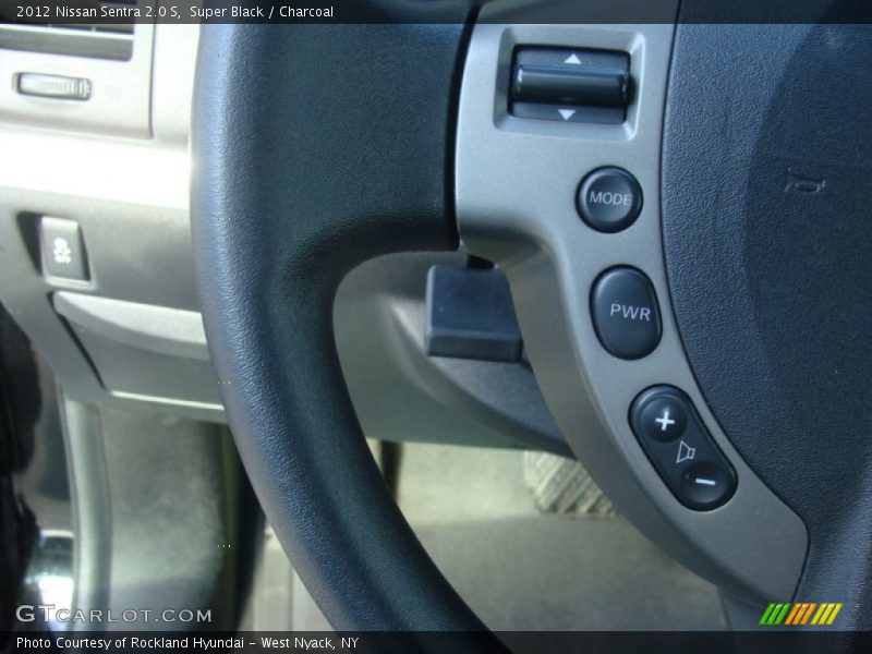 Super Black / Charcoal 2012 Nissan Sentra 2.0 S