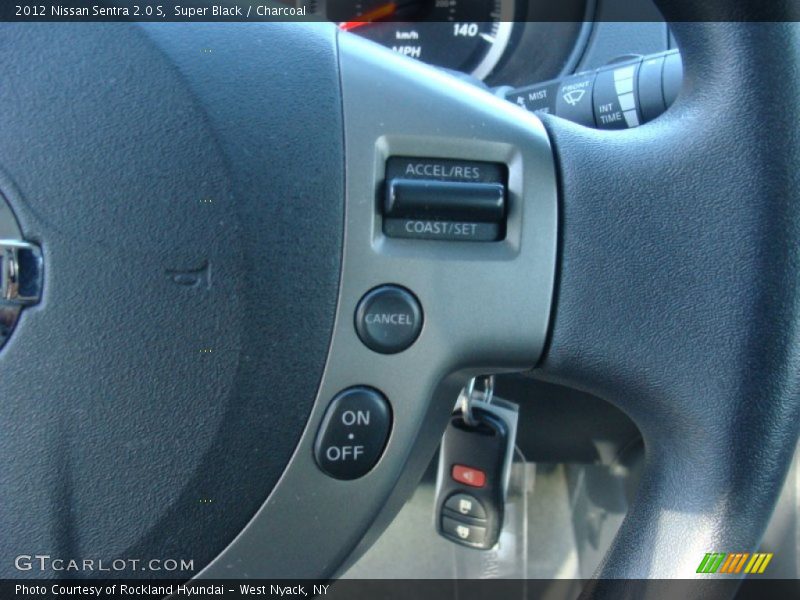 Super Black / Charcoal 2012 Nissan Sentra 2.0 S