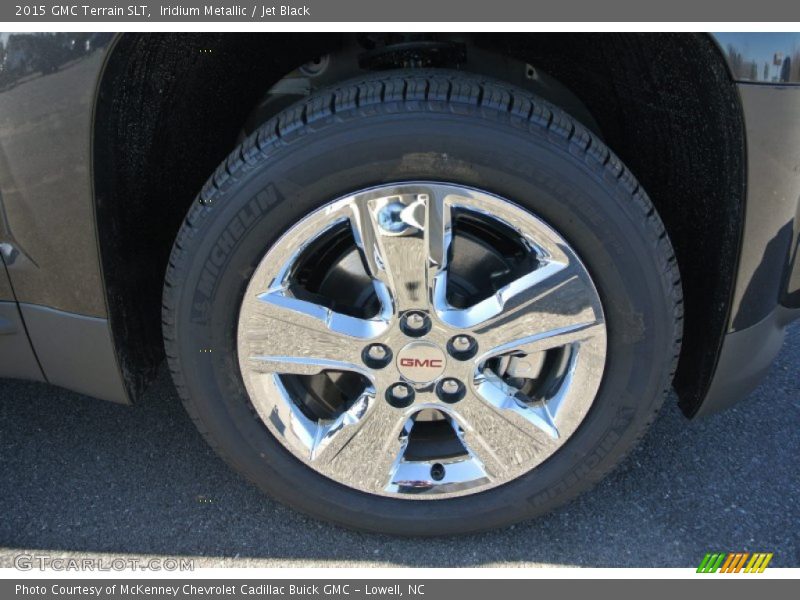 Iridium Metallic / Jet Black 2015 GMC Terrain SLT
