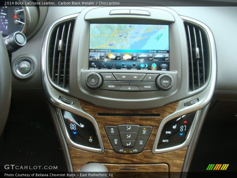 Carbon Black Metallic / Choccachino 2014 Buick LaCrosse Leather