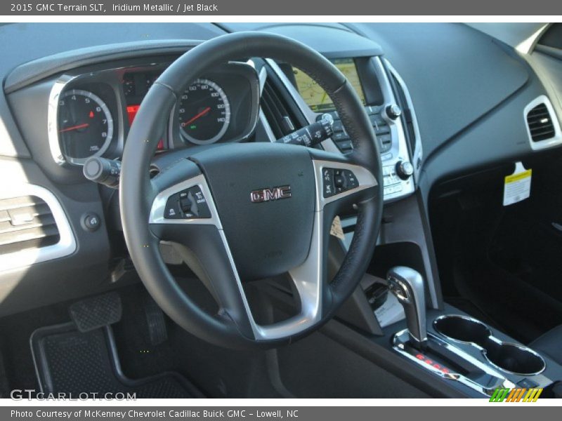 Iridium Metallic / Jet Black 2015 GMC Terrain SLT