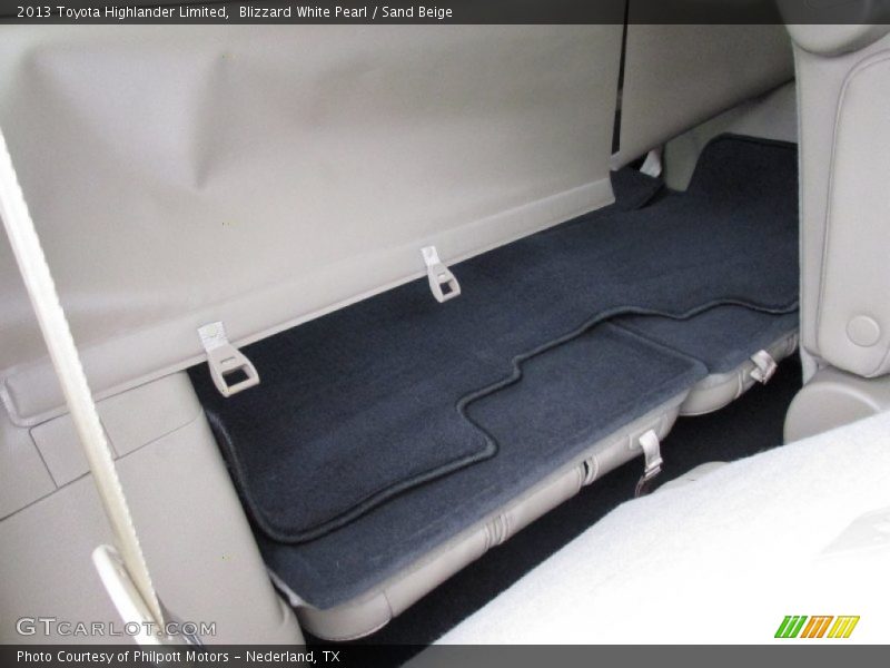 Blizzard White Pearl / Sand Beige 2013 Toyota Highlander Limited