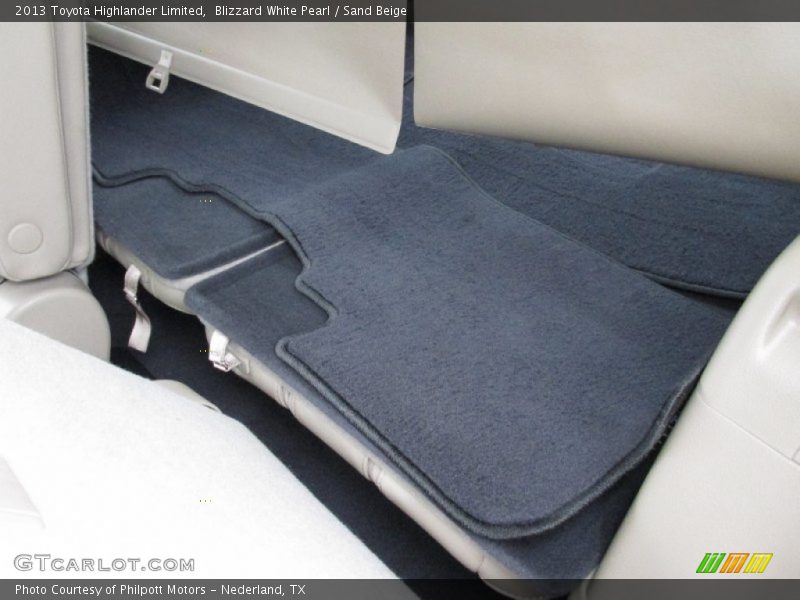 Blizzard White Pearl / Sand Beige 2013 Toyota Highlander Limited