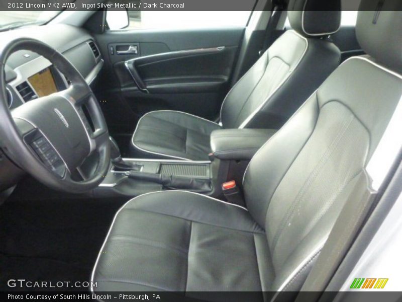 Ingot Silver Metallic / Dark Charcoal 2012 Lincoln MKZ AWD