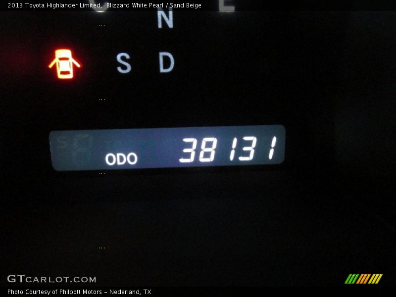 Blizzard White Pearl / Sand Beige 2013 Toyota Highlander Limited