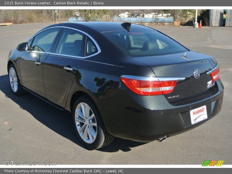 Carbon Black Metallic / Ebony 2015 Buick Verano Leather