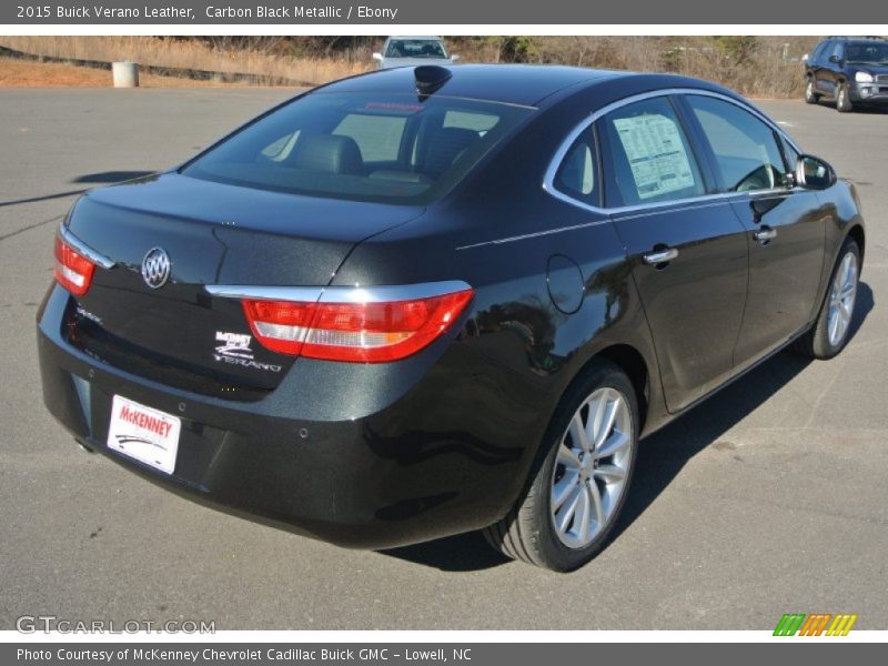 Carbon Black Metallic / Ebony 2015 Buick Verano Leather