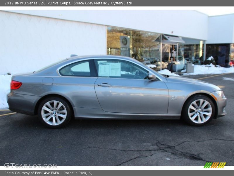 Space Grey Metallic / Oyster/Black 2012 BMW 3 Series 328i xDrive Coupe