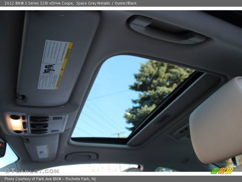 Space Grey Metallic / Oyster/Black 2012 BMW 3 Series 328i xDrive Coupe