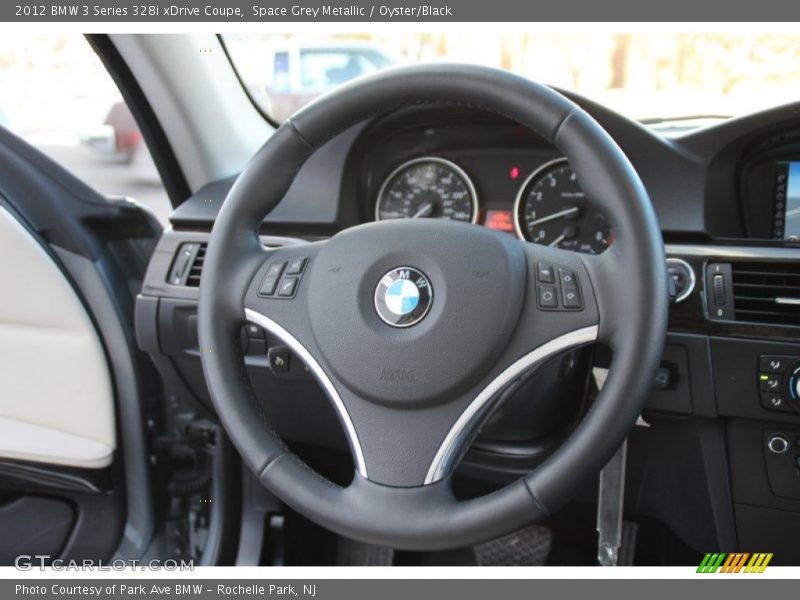 Space Grey Metallic / Oyster/Black 2012 BMW 3 Series 328i xDrive Coupe