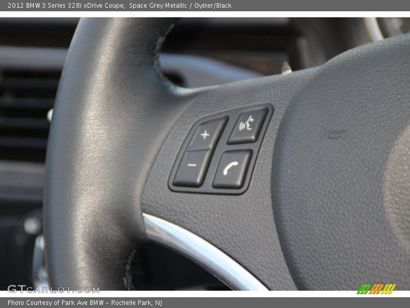 Space Grey Metallic / Oyster/Black 2012 BMW 3 Series 328i xDrive Coupe