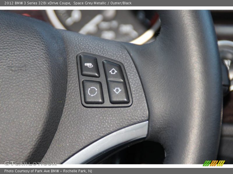 Space Grey Metallic / Oyster/Black 2012 BMW 3 Series 328i xDrive Coupe