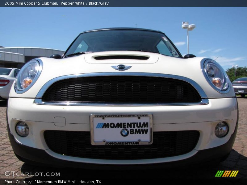 Pepper White / Black/Grey 2009 Mini Cooper S Clubman