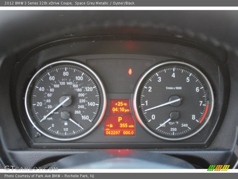 Space Grey Metallic / Oyster/Black 2012 BMW 3 Series 328i xDrive Coupe