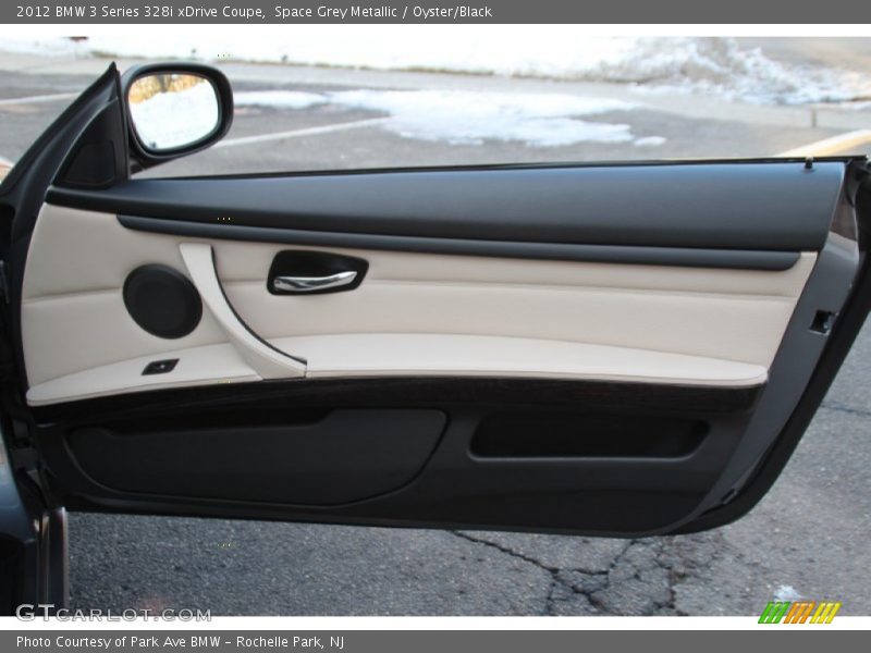 Space Grey Metallic / Oyster/Black 2012 BMW 3 Series 328i xDrive Coupe