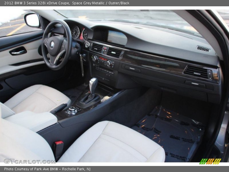 Space Grey Metallic / Oyster/Black 2012 BMW 3 Series 328i xDrive Coupe