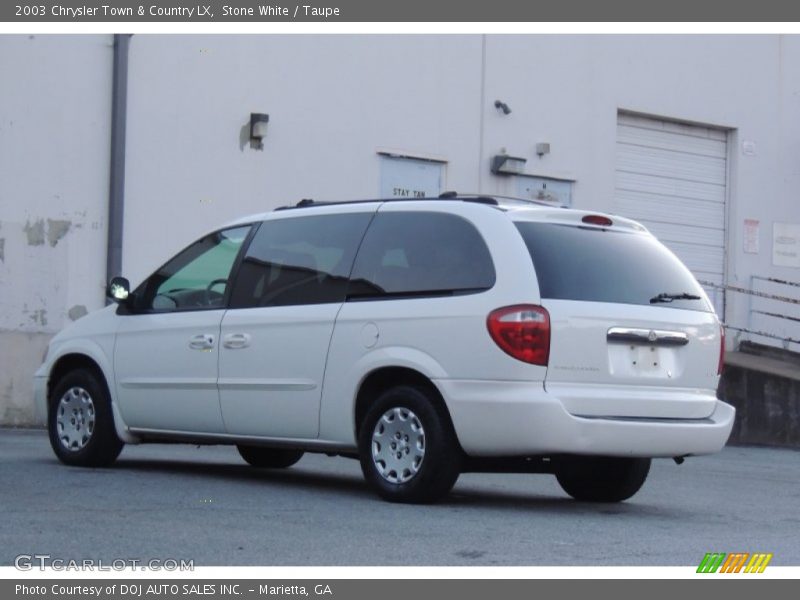 Stone White / Taupe 2003 Chrysler Town & Country LX