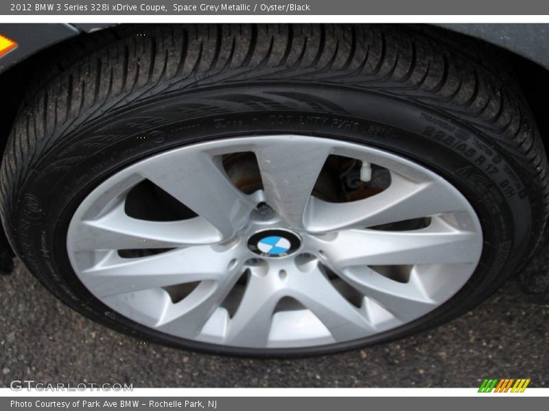 Space Grey Metallic / Oyster/Black 2012 BMW 3 Series 328i xDrive Coupe
