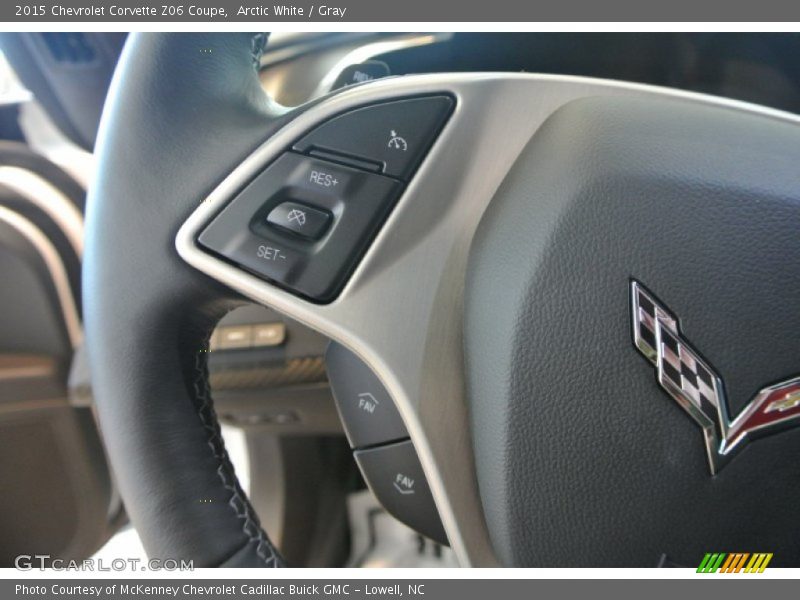 Controls of 2015 Corvette Z06 Coupe