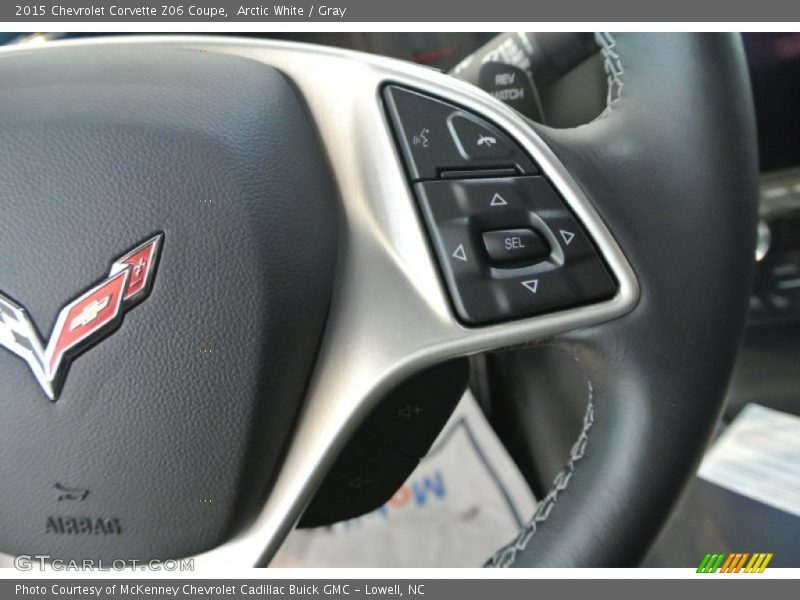Controls of 2015 Corvette Z06 Coupe