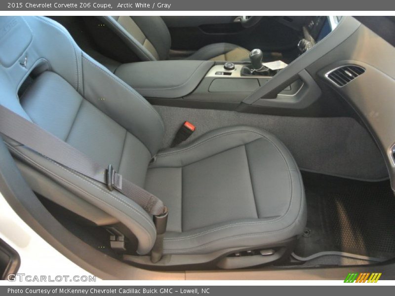 Front Seat of 2015 Corvette Z06 Coupe