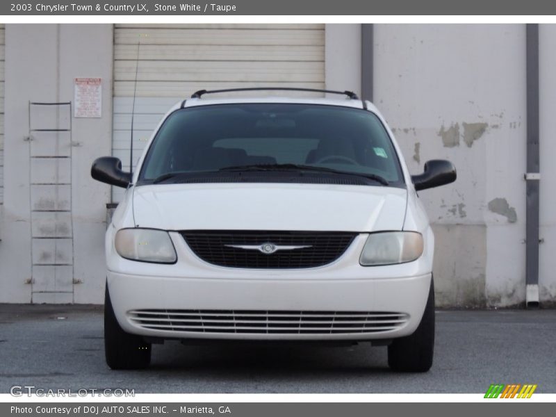 Stone White / Taupe 2003 Chrysler Town & Country LX