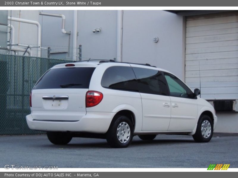 Stone White / Taupe 2003 Chrysler Town & Country LX