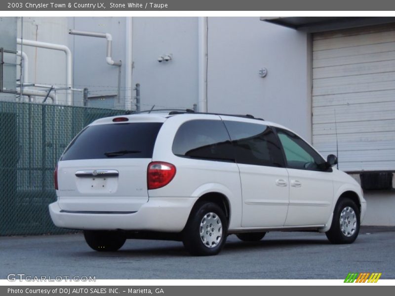 Stone White / Taupe 2003 Chrysler Town & Country LX