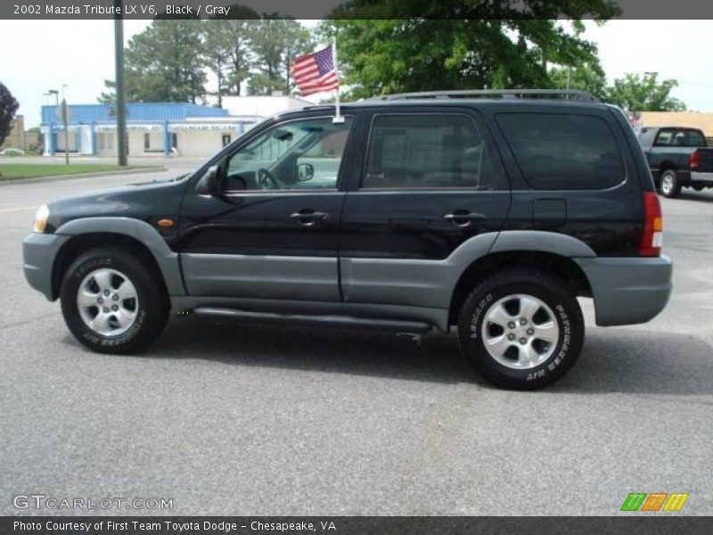 Black / Gray 2002 Mazda Tribute LX V6