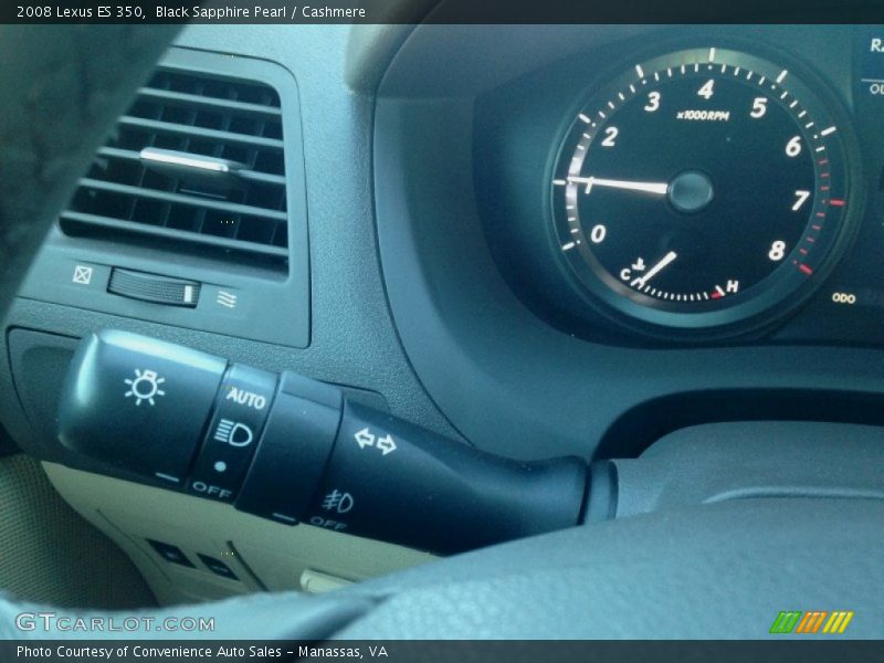 Black Sapphire Pearl / Cashmere 2008 Lexus ES 350