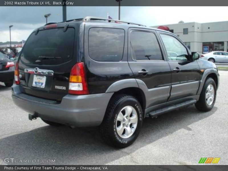 Black / Gray 2002 Mazda Tribute LX V6