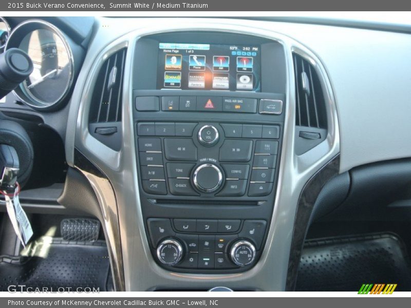 Summit White / Medium Titanium 2015 Buick Verano Convenience