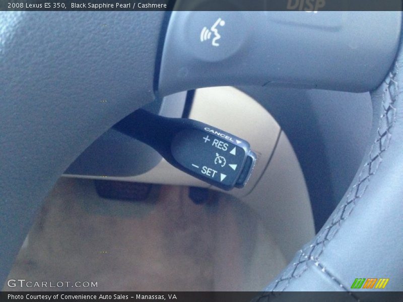 Black Sapphire Pearl / Cashmere 2008 Lexus ES 350