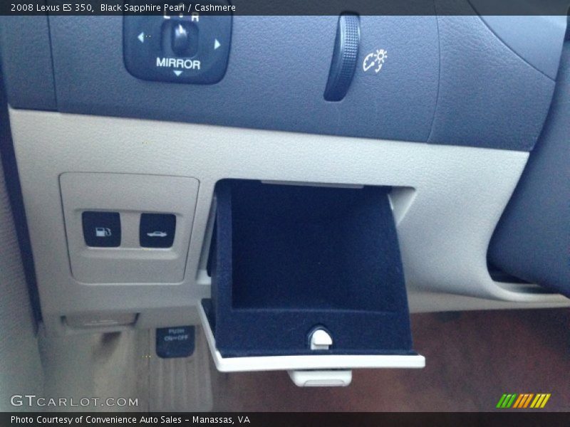 Black Sapphire Pearl / Cashmere 2008 Lexus ES 350