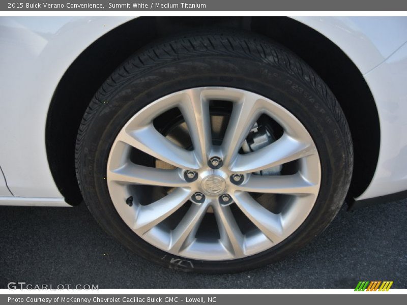 Summit White / Medium Titanium 2015 Buick Verano Convenience